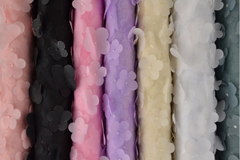 Mesh flower