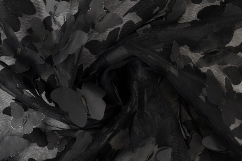 Mesh butterfly 01-03 black