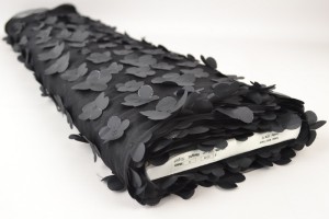 Mesh flower 01-03 black