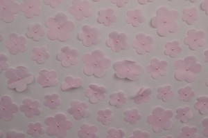 Mesh flower 01-04 pink