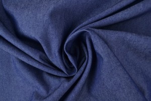 Denim chambray washed - 04 dark blue