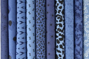 Denim Chambray Washed Prints