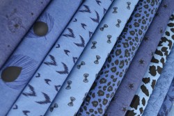 Denim Chambray Washed Prints