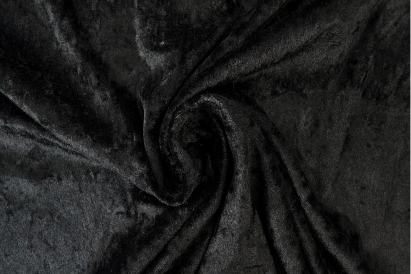 crushed velvet 03 black