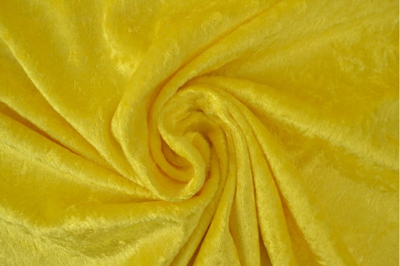 crushed velvet 07 yellow