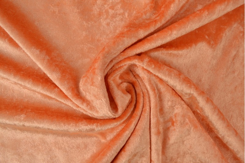 crushed velvet 10 orange