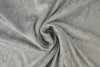 crushed velvet 25 silver grey