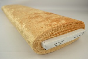 crushed velvet 47 ochre yellow