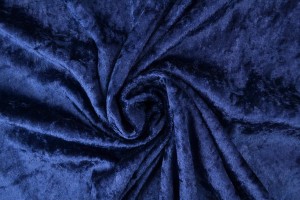 crushed velvet 48 navy