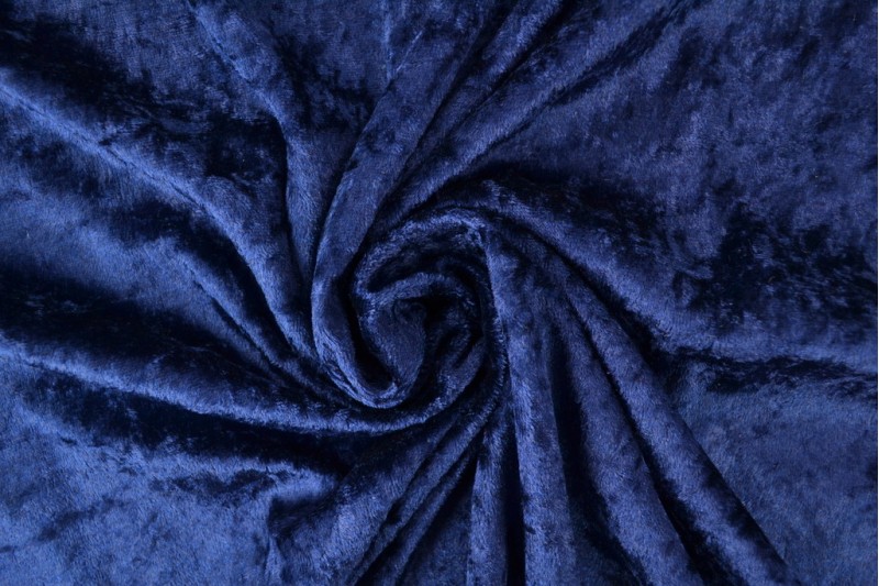 crushed velvet 48 navy