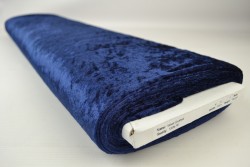 crushed velvet 48 navy