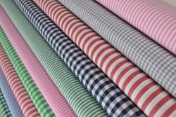 Cotton Gingham Checks & Stripes