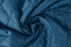 Quilted lining 46 dark petrol
