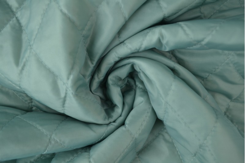 Quilted lining 34 old green
