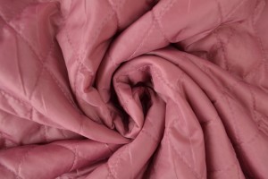 Quilted lining 38 dark old pink