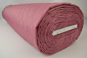 Quilted lining 38 dark old pink