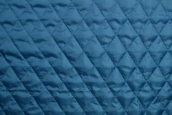 Quilted lining 46 dark petrol