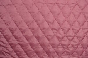 Quilted lining 38 dark old pink