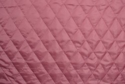 Quilted lining 38 dark old pink