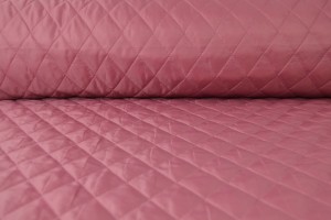 Quilted lining 38 dark old pink