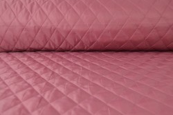 Quilted lining 38 dark old pink