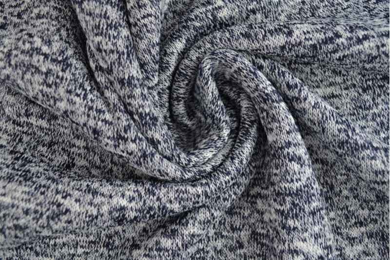 Knitted sweatshirt melange 02-01
