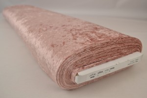 crushed velvet 37 old pink