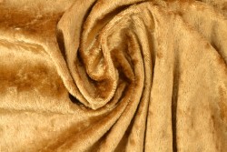 crushed velvet 44 dark ochre yellow