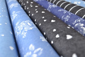 Denim Chambray Washed Prints