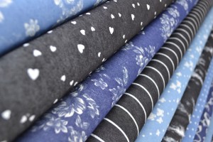Denim Chambray Washed Prints