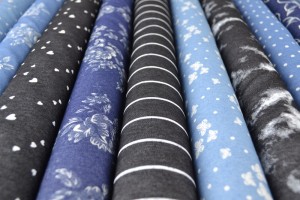 Denim Chambray Washed Prints