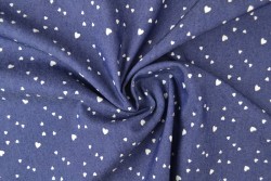 Denim chambray washed print 15-04
