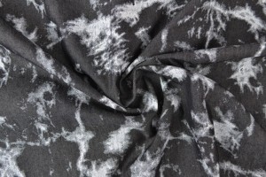 Denim chambray washed print 17-06
