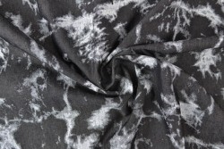 Denim chambray washed print 17-06