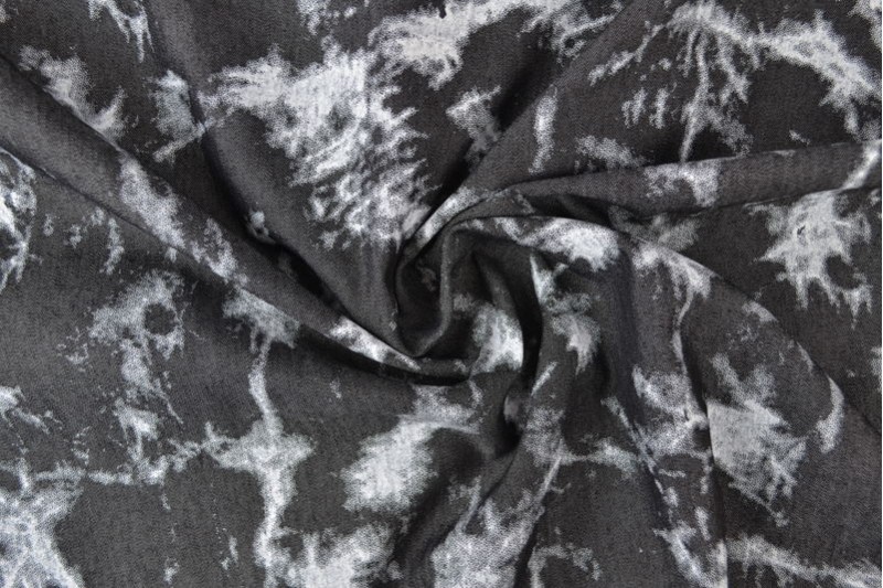Denim chambray washed print 17-06