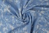 Denim chambray washed print 18-01
