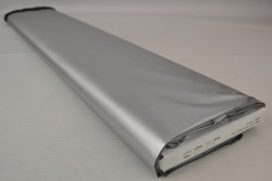Sun protection blackout fabric 01 silver one-sided