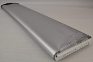Sun protection blackout fabric 02 silver two-sided