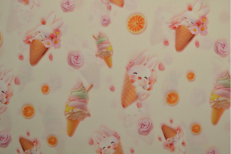 Cotton poplin print digital 71-3