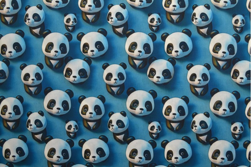 Cotton poplin print digital 72-1