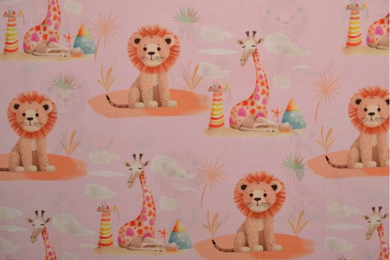 Cotton poplin print digital 77-2