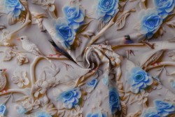 Cotton poplin print digital 80-1
