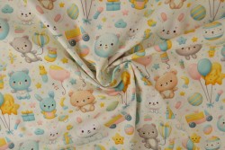 Cotton poplin print digital 84-1