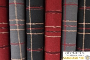 Tartan cotton-linen