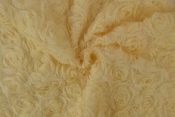 Mesh roses special 05-12 beige