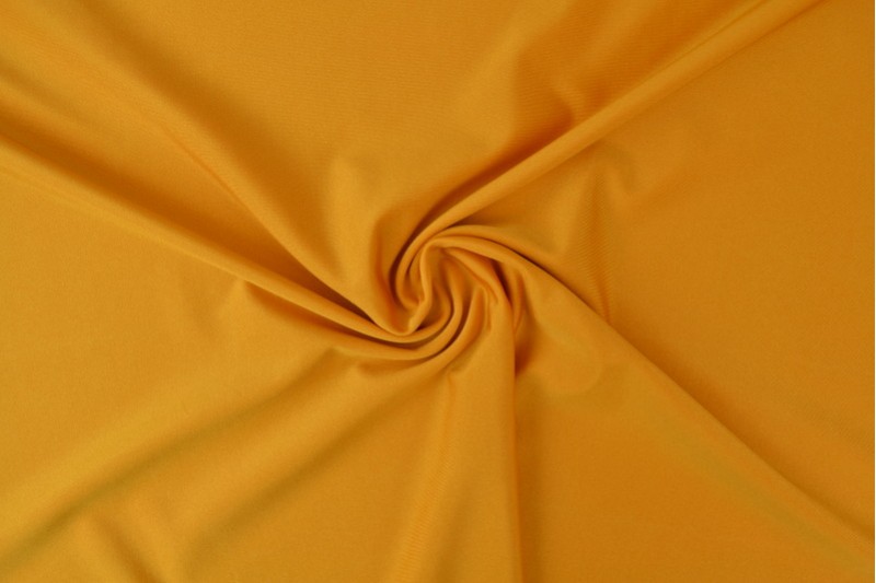 Lycra shiny 47 ochre yellow