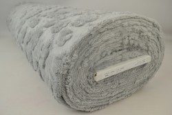 fleece dog paws 25 silvergrey