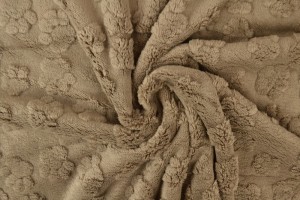 fleece dog paws 69 taupe