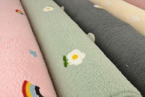 Teddy Towelling Embroidered