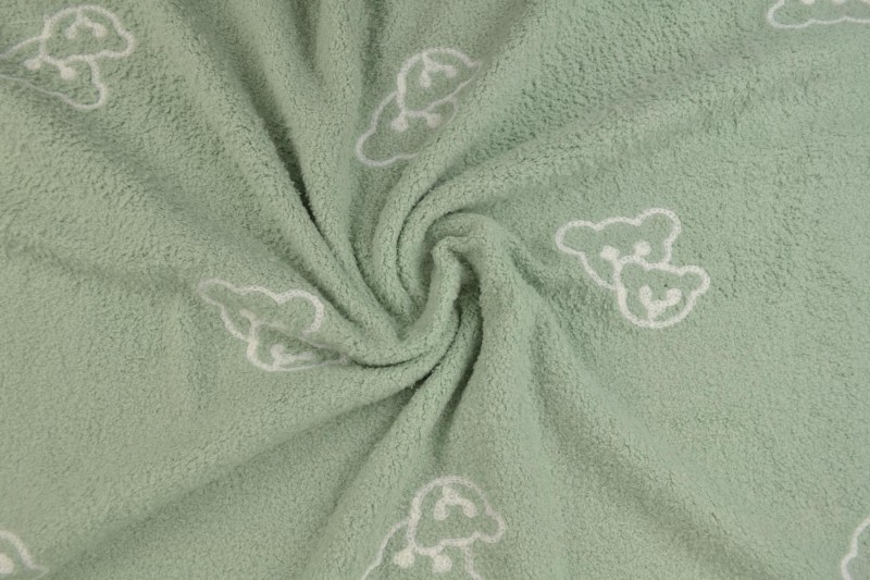 teddy towelling embroidered 01-34